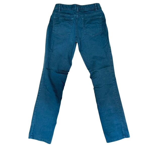 GUC‎ Women's JJill Authentic Fit Slim Size 4P Dark Teal - Picture 1 of 4